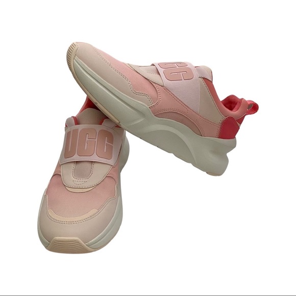 UGG Shoes - UGG LA Flex Rose Water Gradient Logo Chunky Sneakers